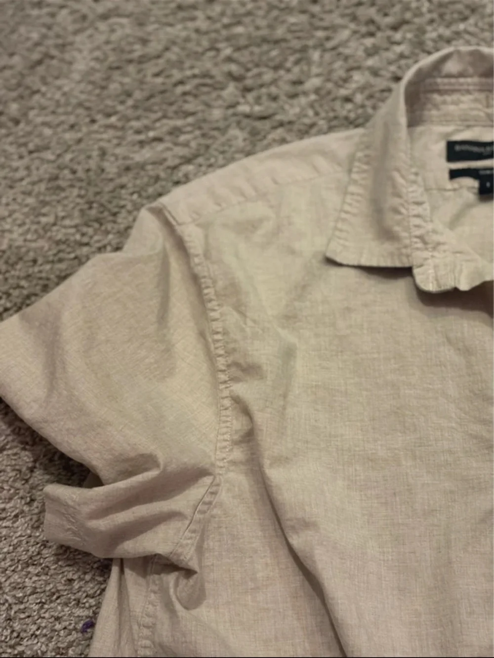 Men's Short Sleeve Casual Button-Up Shirt - Banana Republic
